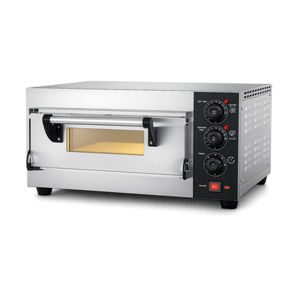 Horno para Pizza 1 Camara con 1 piedra Refractaria Electrico