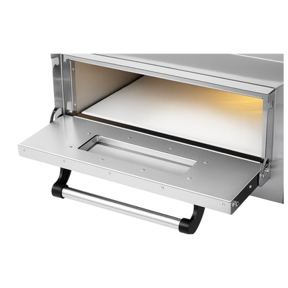 Horno para Pizza 1 Camara con 1 piedra Refractaria Electrico