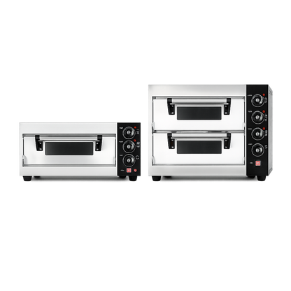Horno para Pizza 1 Camara con 1 piedra Refractaria Electrico