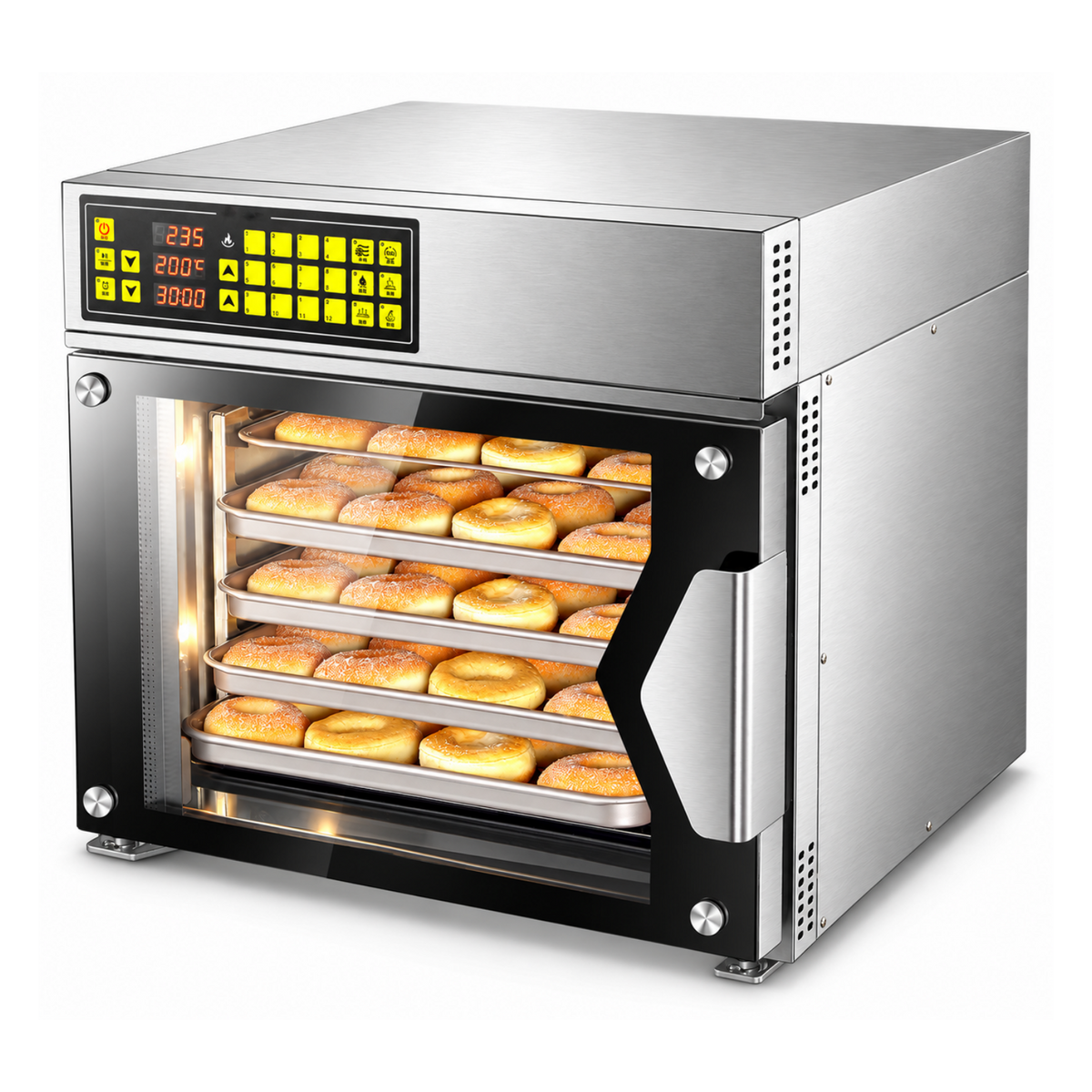 Horno Profesional de Convección 5 Bandejas 43.6 × 31.5 cm AZ-TO-T60