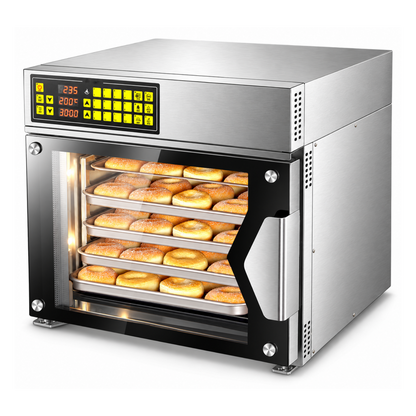 Horno Profesional de Convección 5 Bandejas 43.6 × 31.5 cm AZ-TO-T60