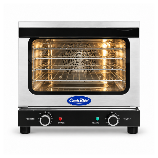 Horno de Convección Eléctrico 4 Bandejas 46 × 32.5 cm AZ-CRCC-50 110V