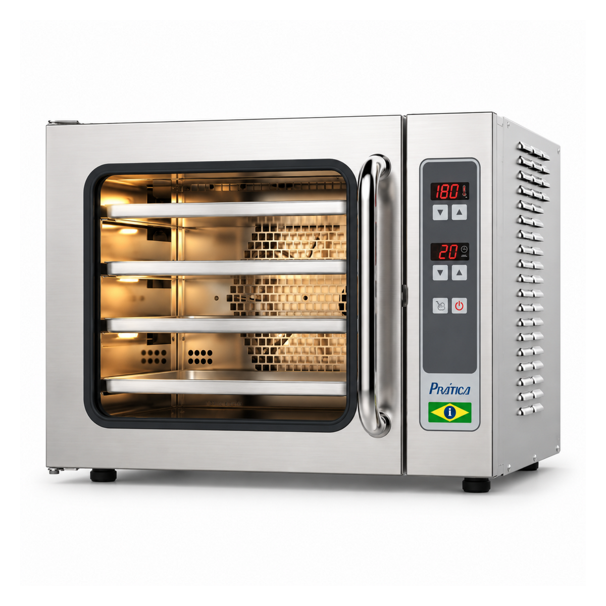 Horno de Convección Miniconv 4 bandejas de 35 × 35 cm Prática