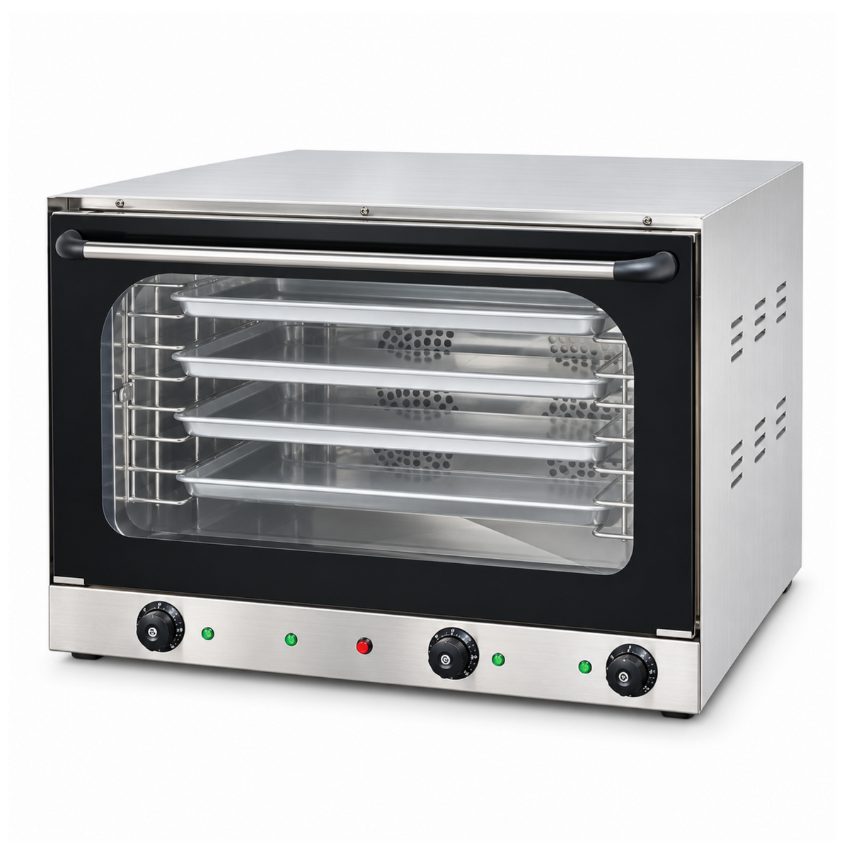 Horno de Convección Profesional de 4 Bandejas 400×600 AZ-TO-8A - 220V