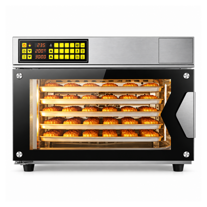 Horno de Convección Profesional de 5 Bandejas de 400x600 mm AZ-T95