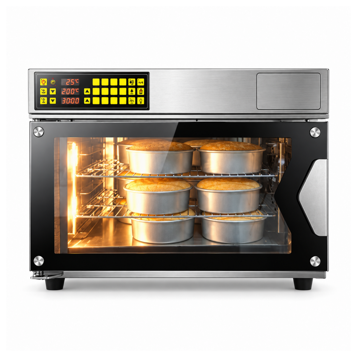 Horno de Convección Profesional de 5 Bandejas de 400x600 mm AZ-T95