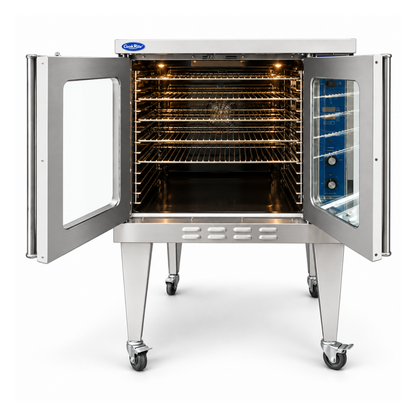 Horno de Convección a Gas 5 Parrillas de 66 x 45.7 cm Cookrite