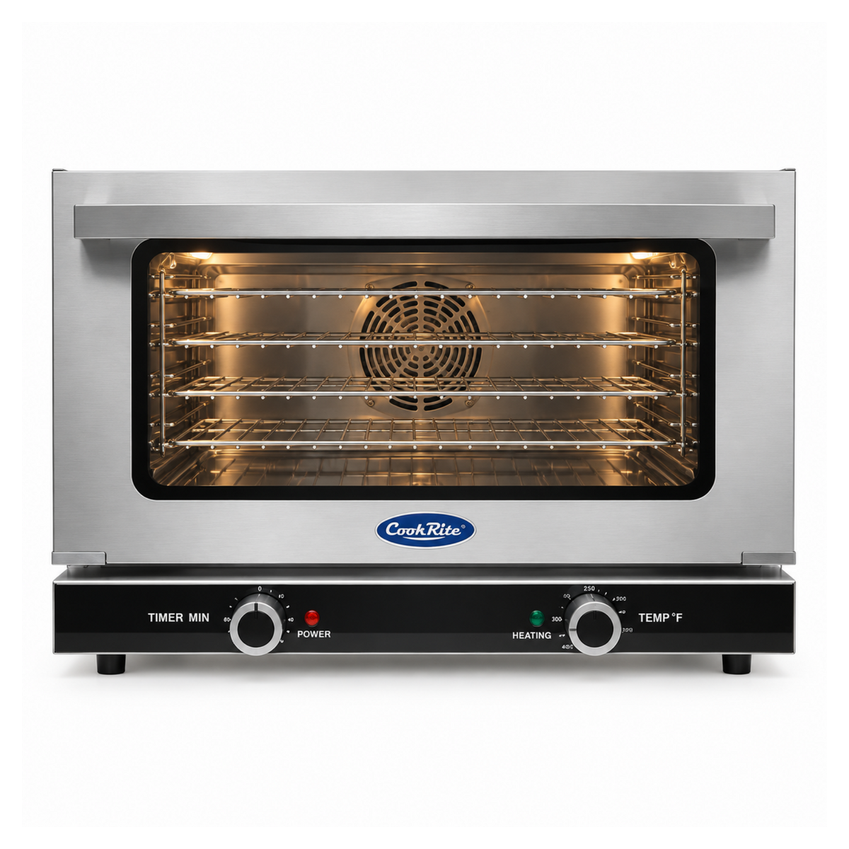 Horno de Convección con 4 Rejillas 56.5 × 45.5 cm Cookrite AZ-CRCC-100