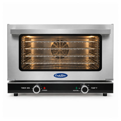 Horno de Convección con 4 Rejillas 56.5 × 45.5 cm Cookrite AZ-CRCC-100