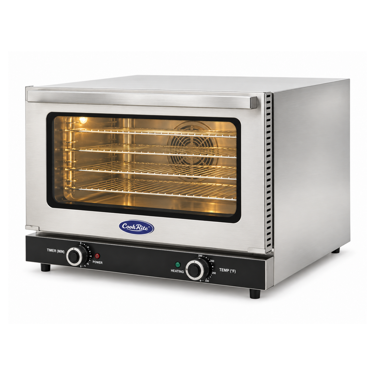 Horno de Convección con 4 Rejillas 56.5 × 45.5 cm Cookrite AZ-CRCC-100