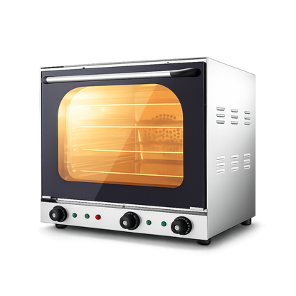 Horno de Convección profesional de 4 Bandejas