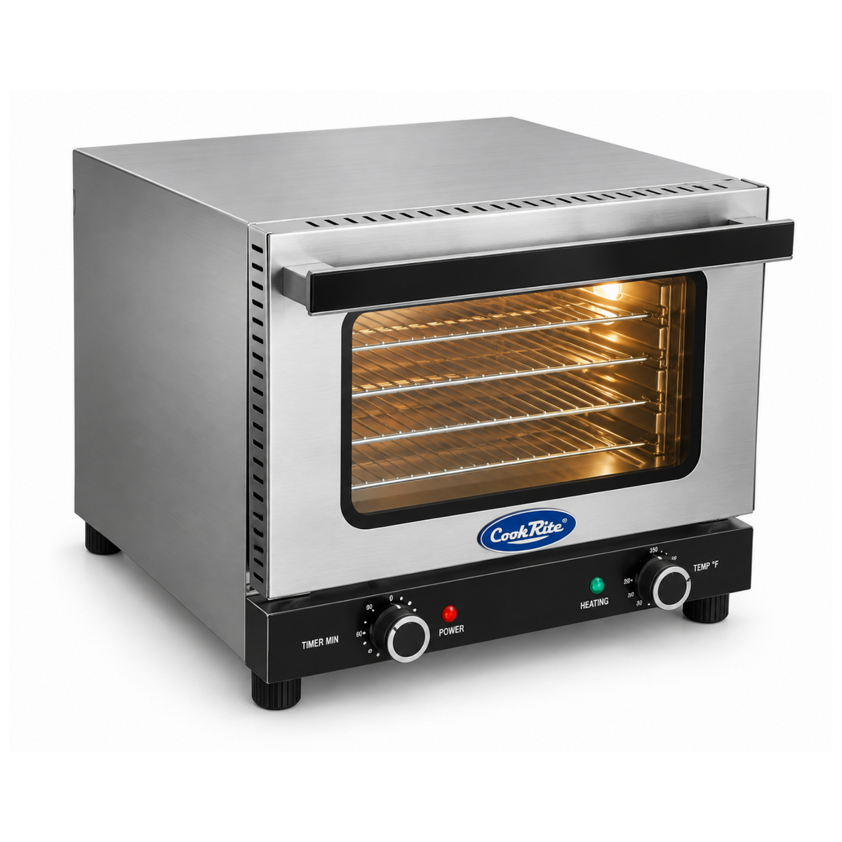Horno de Convección Eléctrico 4 Bandejas 46 × 32.5 cm AZ-CRCC-50 110V