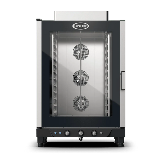Horno de convección profesional con humedad 12 bandejas GN 1/1 CHEFLUX™ MANUAL a Gas
