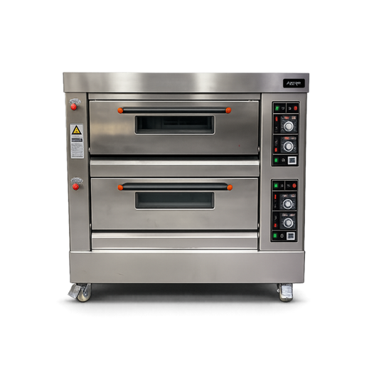 Horno para Panadería de 2 Cámaras 2 bandejas Análogo a Gas