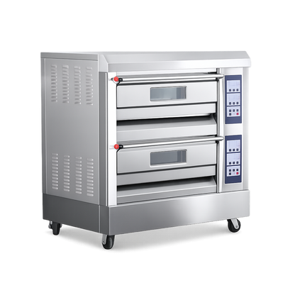 Horno para Panaderia 2 Camara 2 Bandejas Digital