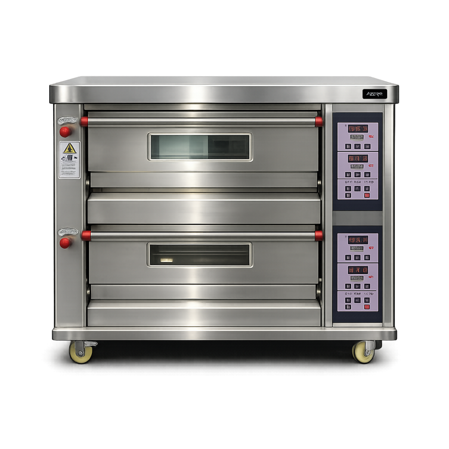 Horno para Panaderia 2 Camara 4 Bandejas Digital