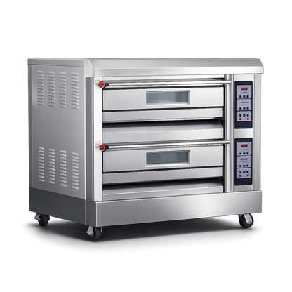 Horno para Panaderia 2 Camara 4 Bandejas Digital