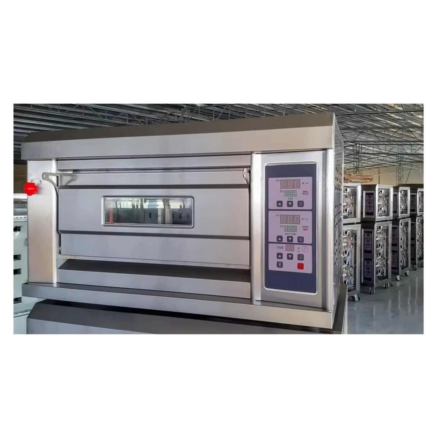 Horno para Panaderia 1 Camara 2 Bandejas Digital con Base
