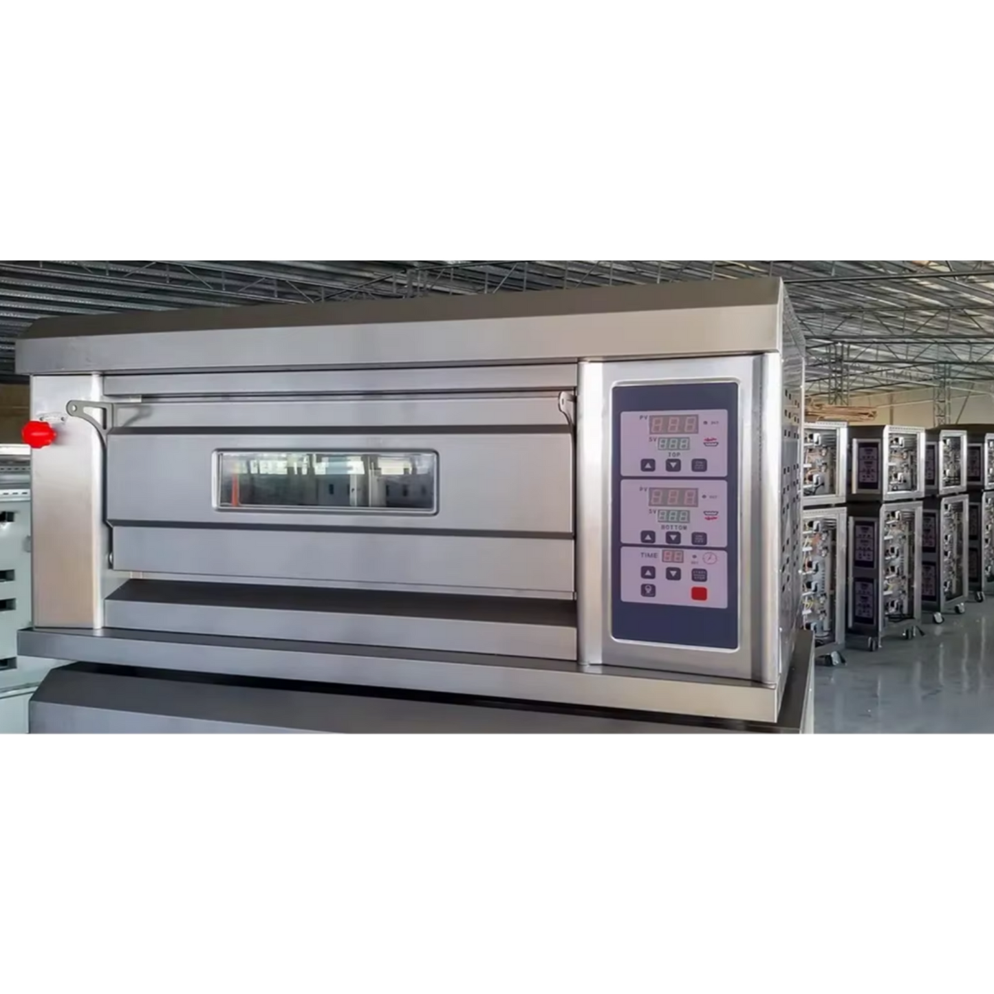 Horno para Pizzeria 1 Camara 2 Piedras Digital con Base