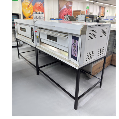 Horno para Pizzeria 1 Camara 2 Piedras Digital con Base