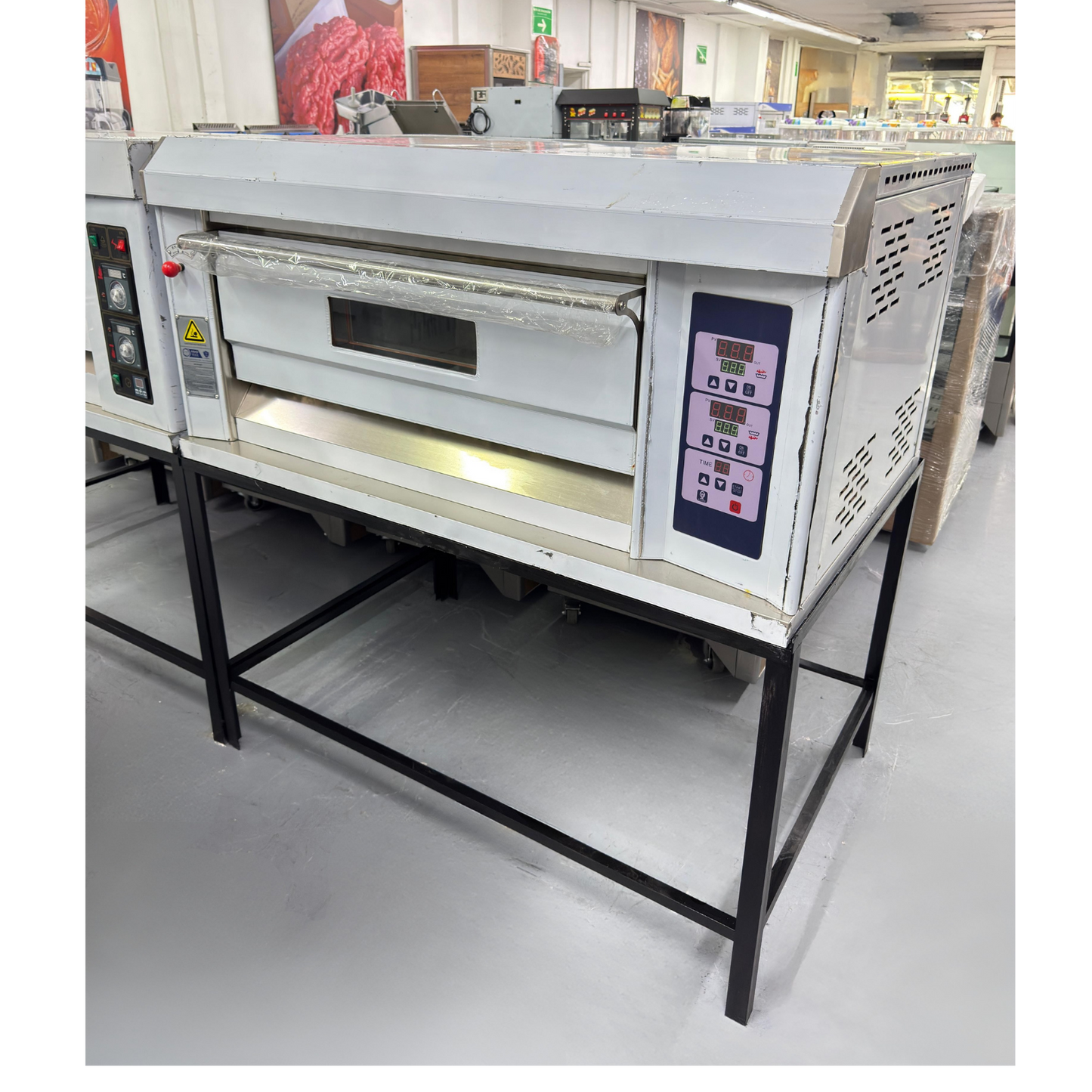 Horno para Panaderia 1 Camara 2 Bandejas Digital con Base