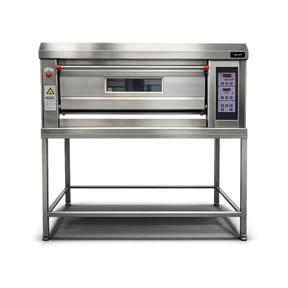 Horno para Pizzeria 1 Camara 2 Piedras Digital con Base