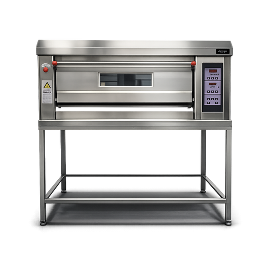 Horno para Pizzeria 1 Camara 2 Piedras Digital con Base