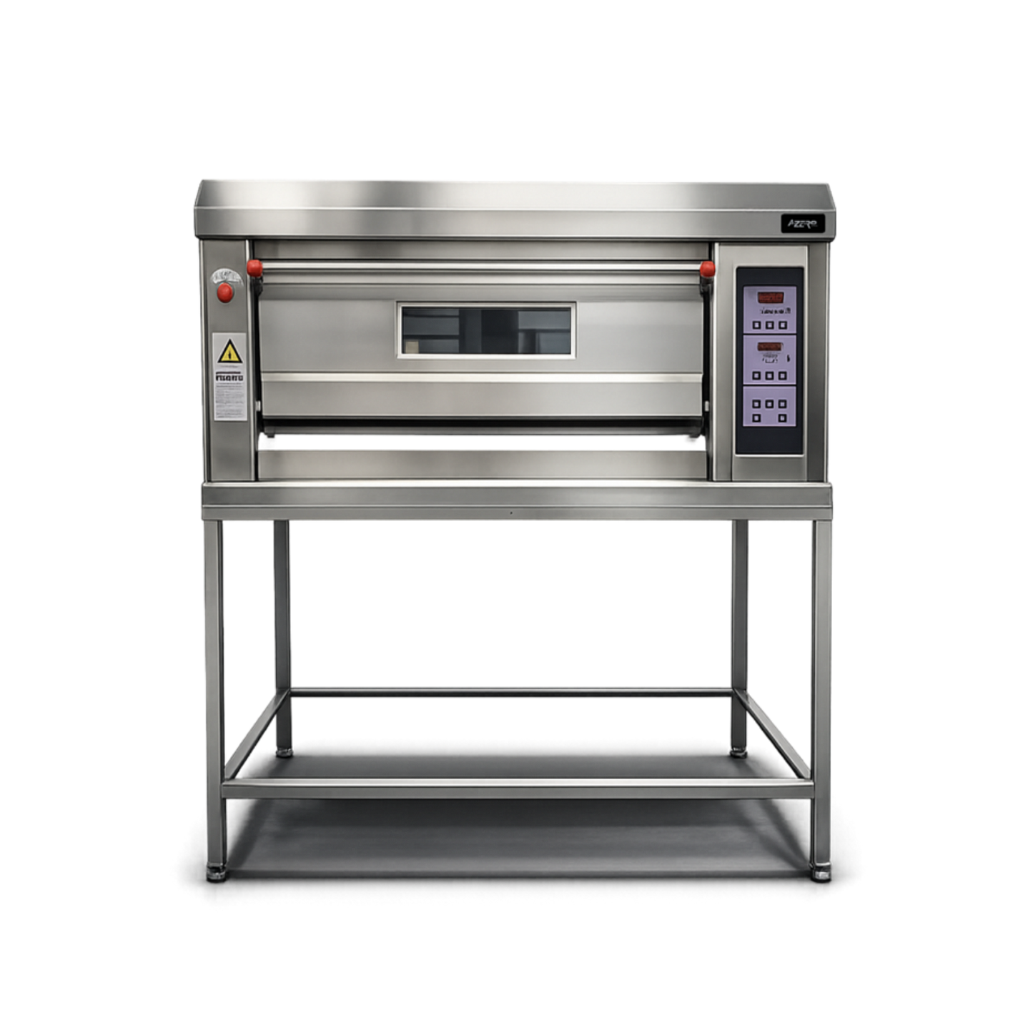 Horno para Pizzeria 1 Camara 1 Piedra Digital con Base