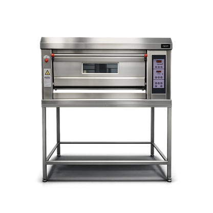 Horno para Pizzeria 1 Camara 1 Piedra Digital con Base