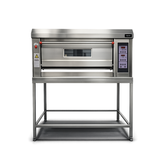 Horno para Pizzeria 1 Camara 1 Piedra Digital con Base