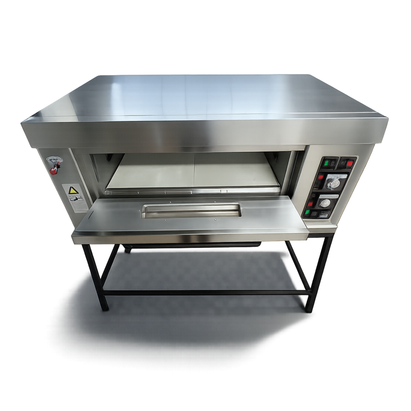 Horno para Pizza de 1 Cámara 2 piedras Refractarias Análogo a Gas