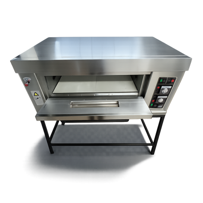 Horno para Pizza de 1 Cámara 2 piedras Refractarias Análogo a Gas