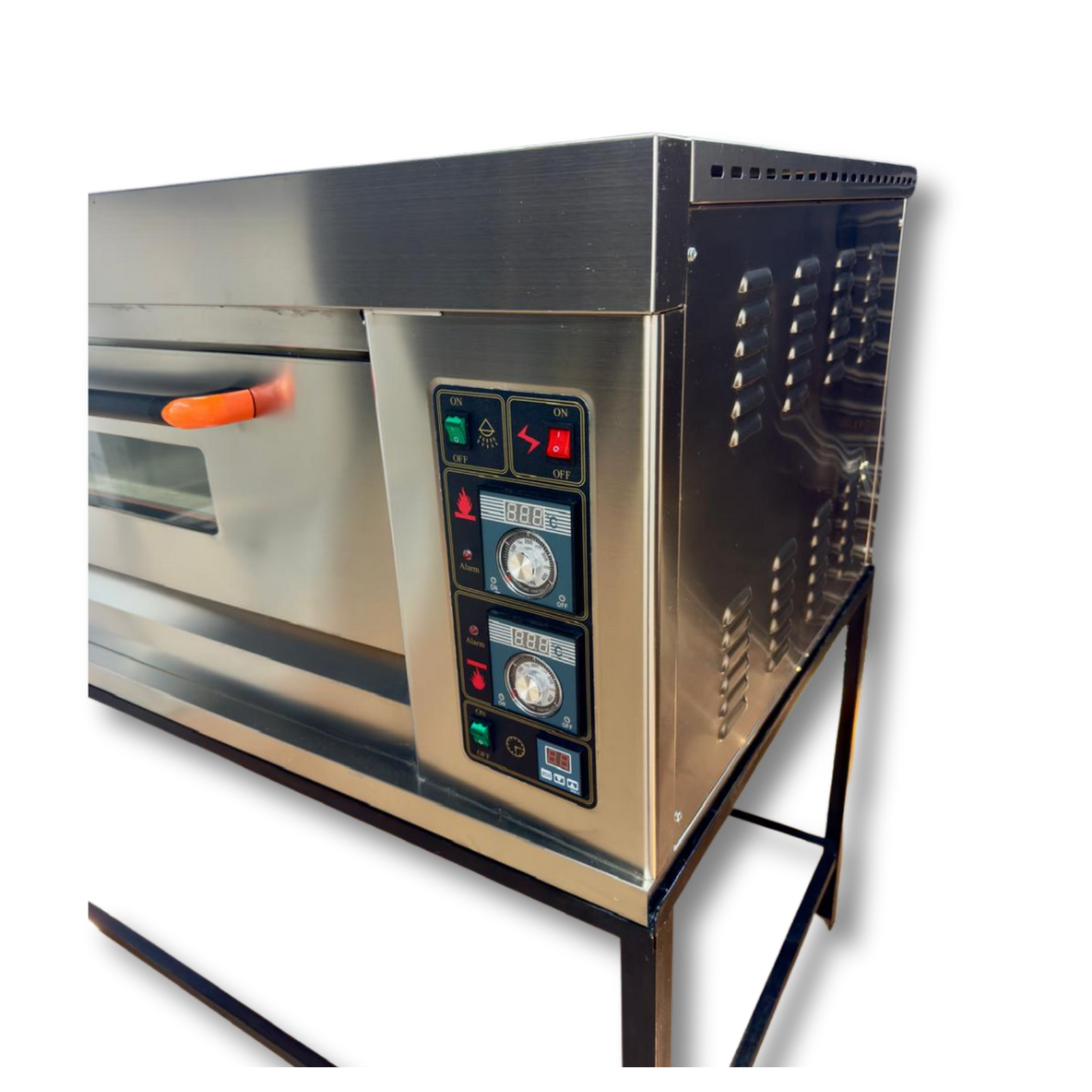 Horno para Pizza de 1 Cámara 2 piedras Refractarias Análogo a Gas