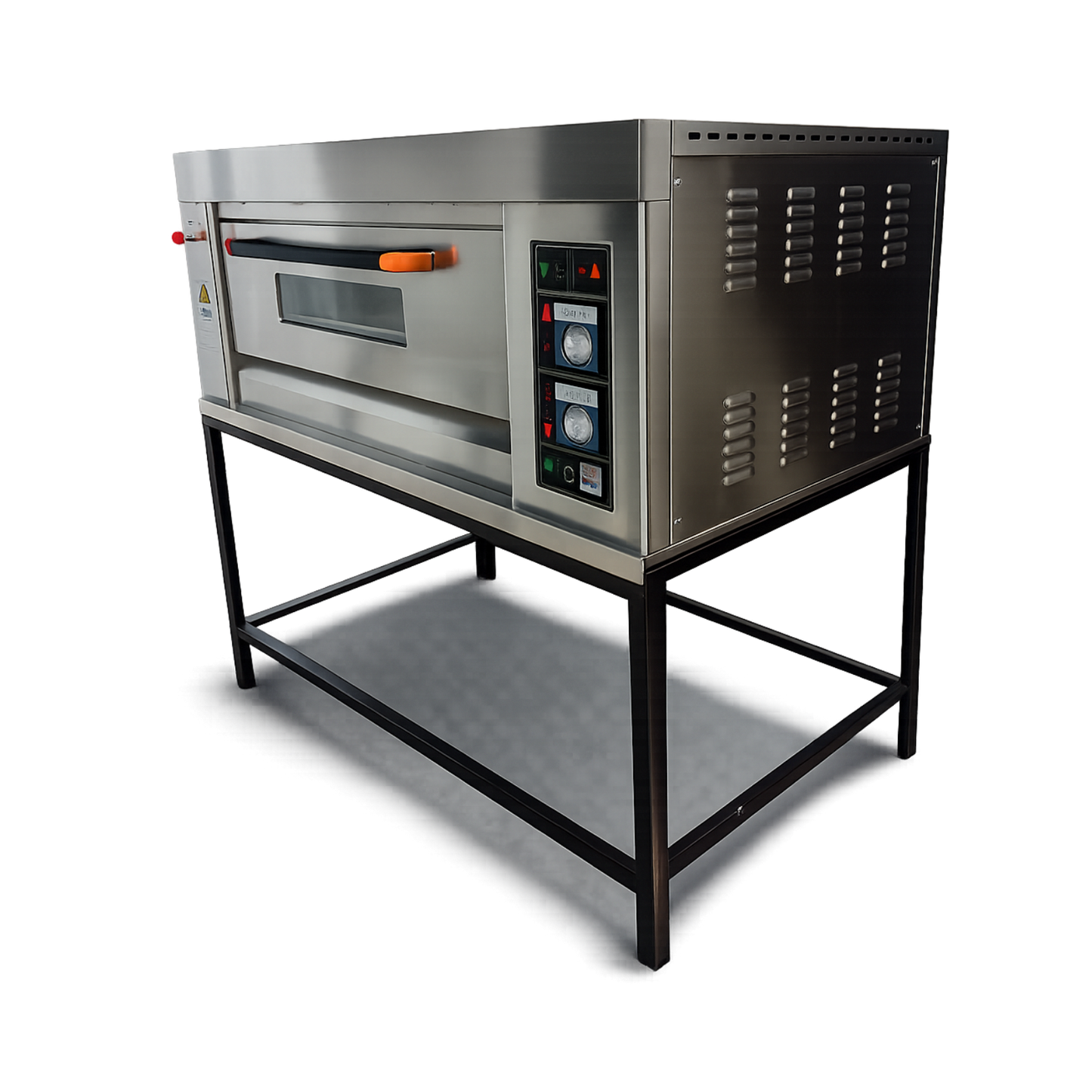 Horno para Pizza de 1 Cámara 2 piedras Refractarias Análogo a Gas