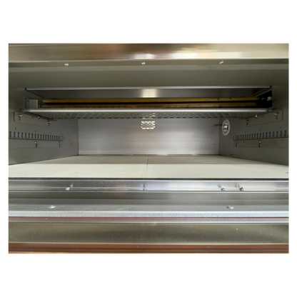 Horno para Pizza de 1 Cámara 2 piedras Refractarias Análogo a Gas