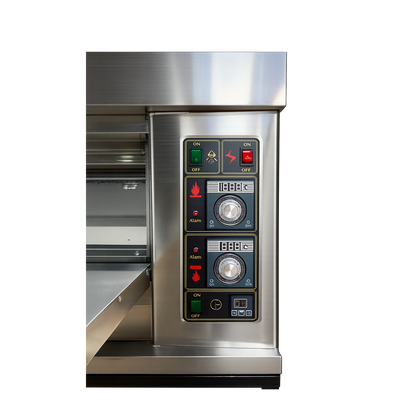 Horno para Pizza de 1 Cámara 2 piedras Refractarias Análogo a Gas