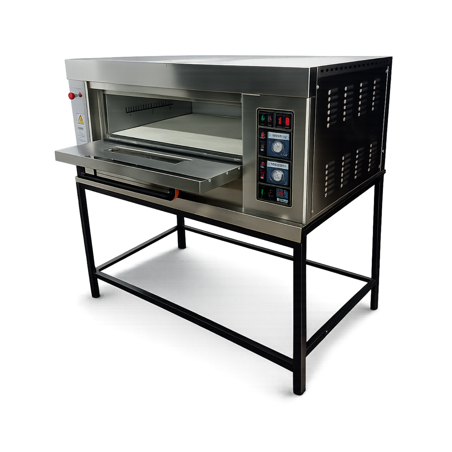 Horno para Pizza de 1 Cámara 2 piedras Refractarias Análogo a Gas