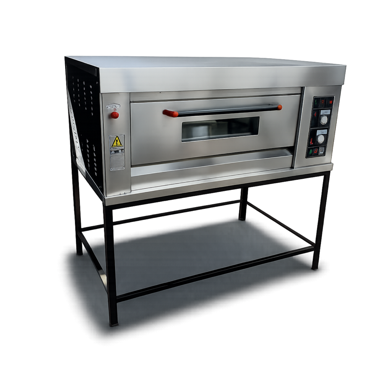 Horno para Pizza de 1 Cámara 2 piedras Refractarias Análogo a Gas