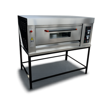 Horno para Pizza de 1 Cámara 2 piedras Refractarias Análogo a Gas