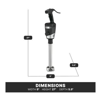 Licuadora de inmersión brazo 30 cm. WARING AZ-WSB50