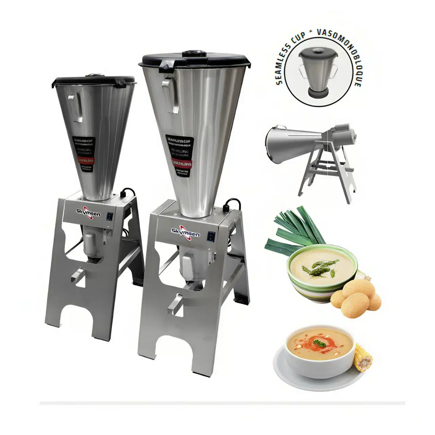 Licuadora Volcable de 15 litros importada