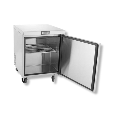 Mesón refrigerado de 1 puerta de 70 cm