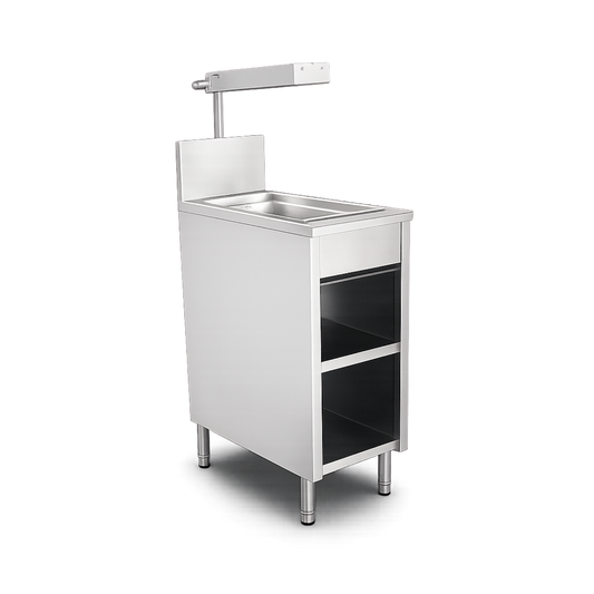 Mantenedor y salador de fritos