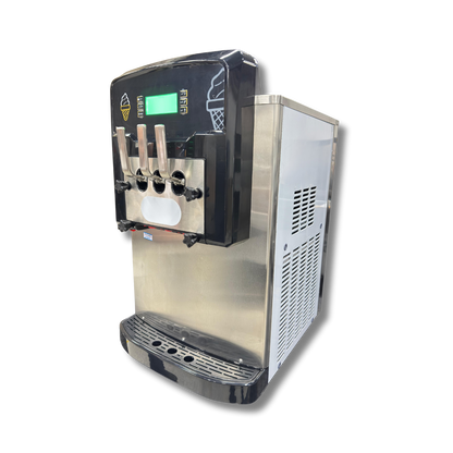 Máquina Helado Suave Profesional de 3 Boquillas AZ-MHBX208SE