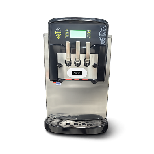 Máquina Helado Suave Profesional de 3 Boquillas AZ-MHBX208SE