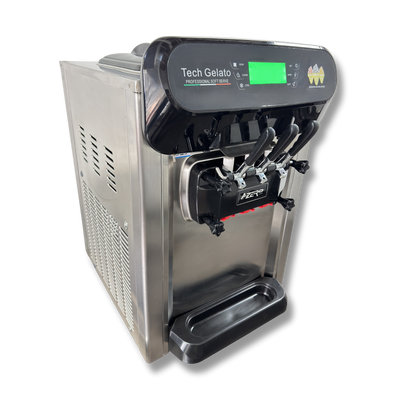 Máquina Helado Suave Profesional de 3 Boquillas AZ-MHS600P