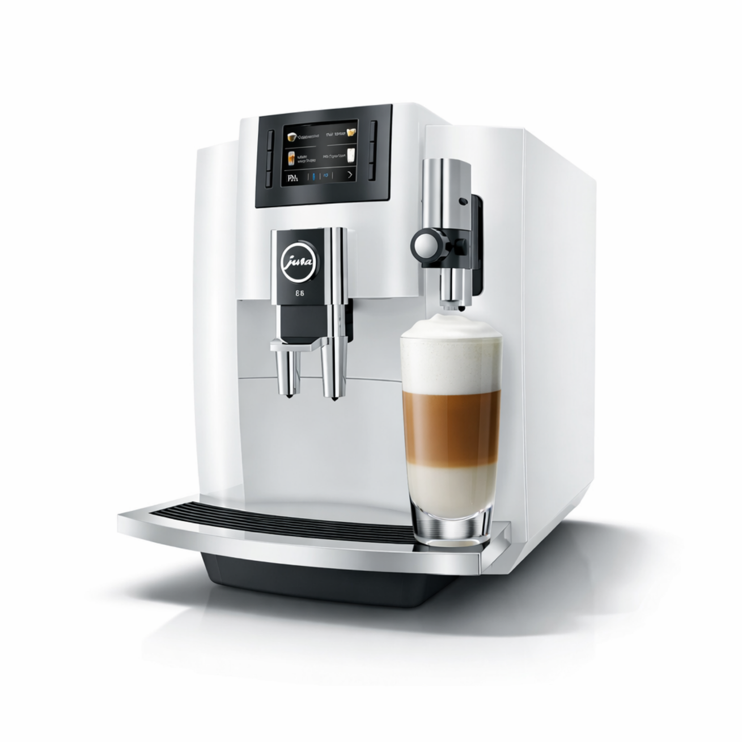 Máquina de Café Automática JURA E8 Piano Blanco - Nuevo modelo
