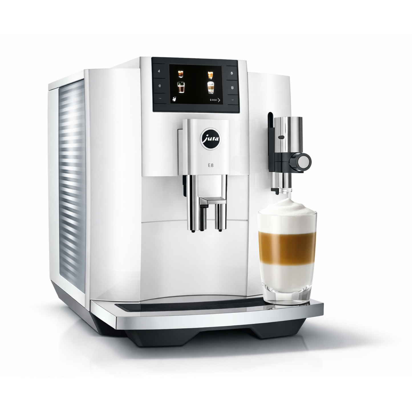 Máquina de Café Automática JURA E8 Piano Blanco - Nuevo modelo