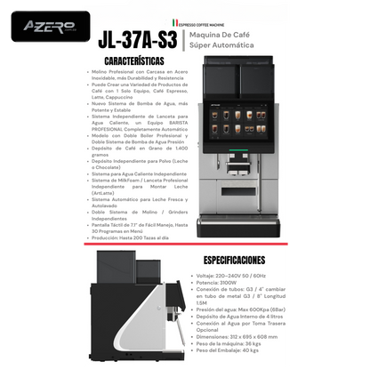 Máquina de Café Super Automática AZ-JL37