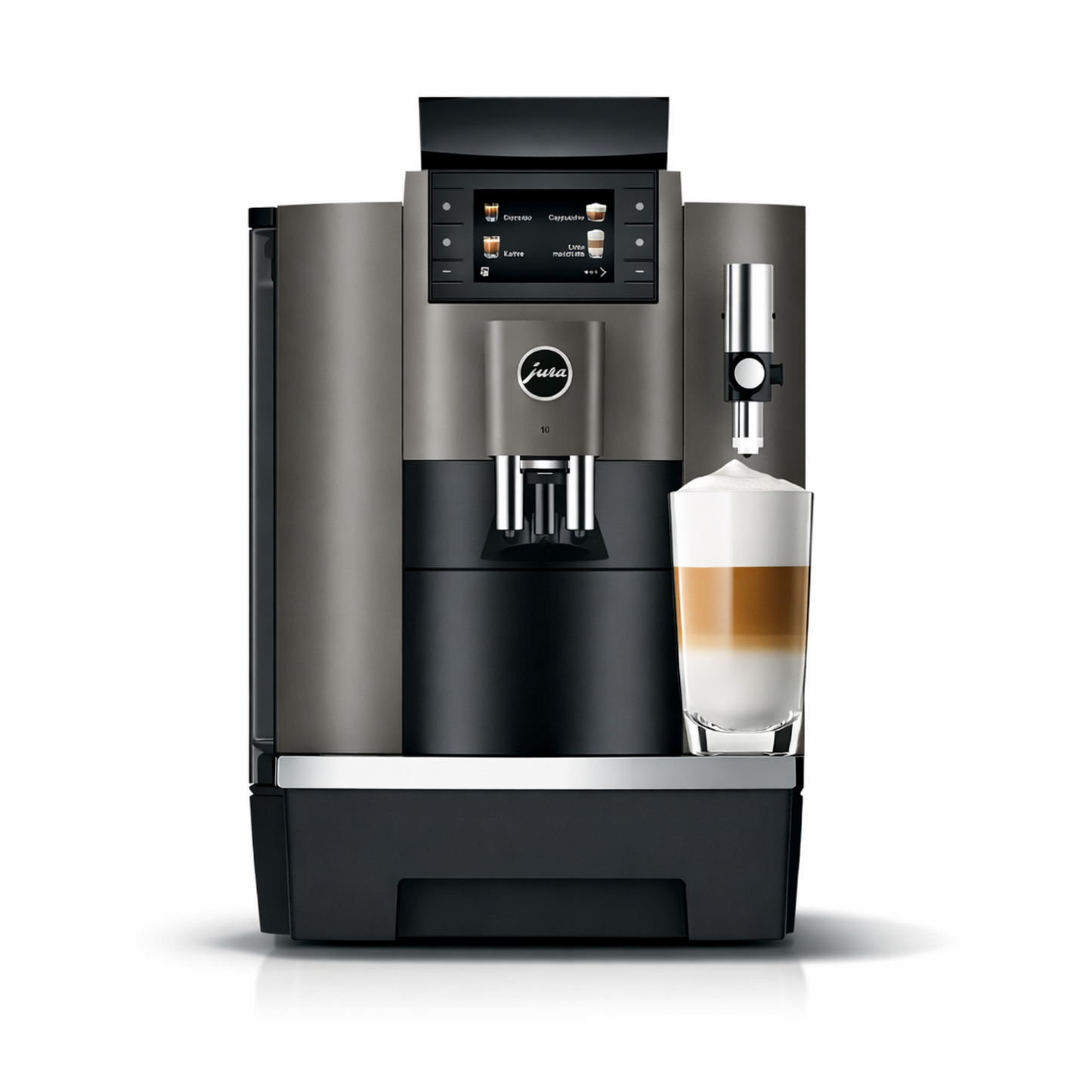 Maquina de Café JURA W8 Color Acero Oscuro
